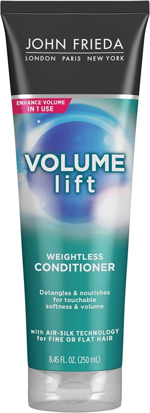 John Frieda Volume Lift Lightweight Conditioner for Natural Fullness, 8.45 Ounces, Safe for Colour-Treated Hair, Volumizing Conditioner for Fine or Flat Hair