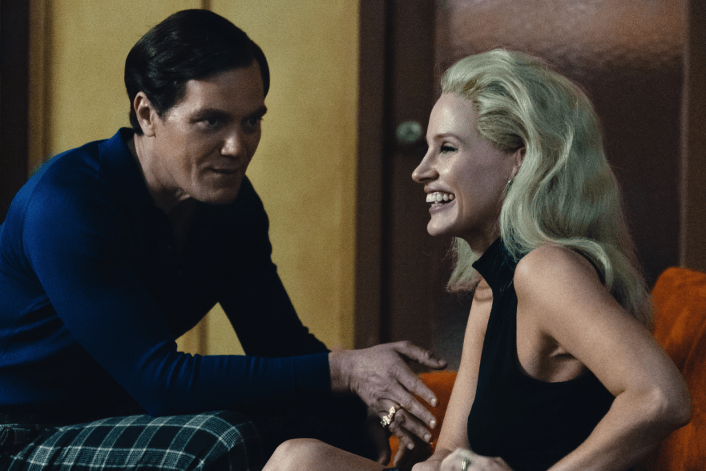 Jessica Chastain and Michael Shannon in George and Tammy