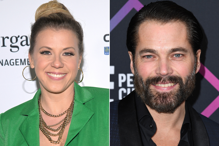 Actor Jodie Sweetin attends Wags And Walks' 11th annual gala at Taglyan Complex on October 01, 2022 in Los Angeles, California / Tim Rozon attends the People's Choice Awards 2018 at Barker Hangar on November 11, 2018 in Santa Monica, California