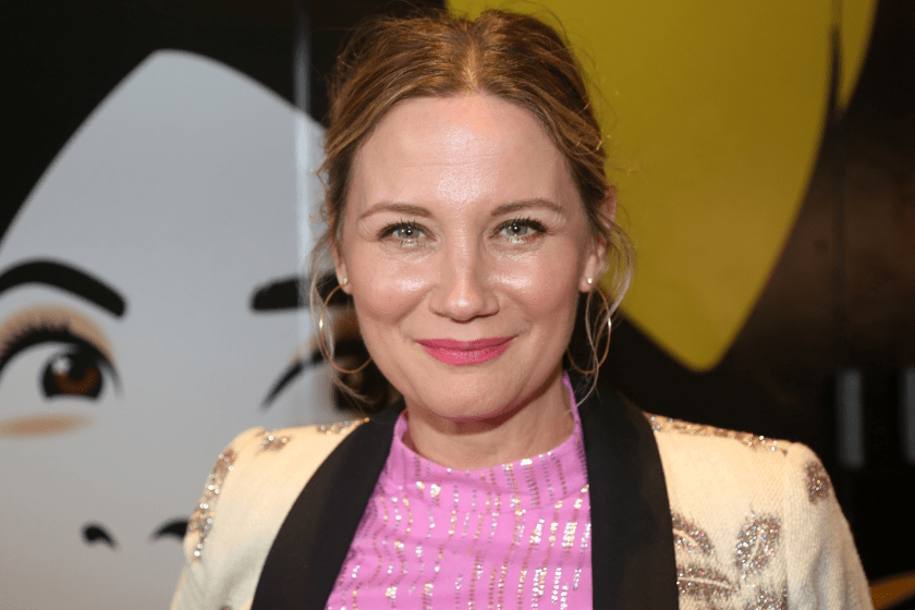 Jennifer Nettles poses at the opening night of the musical "Funny Girl" on Broadway at The August Wilson Theatre on April 24, 2022 in New York City