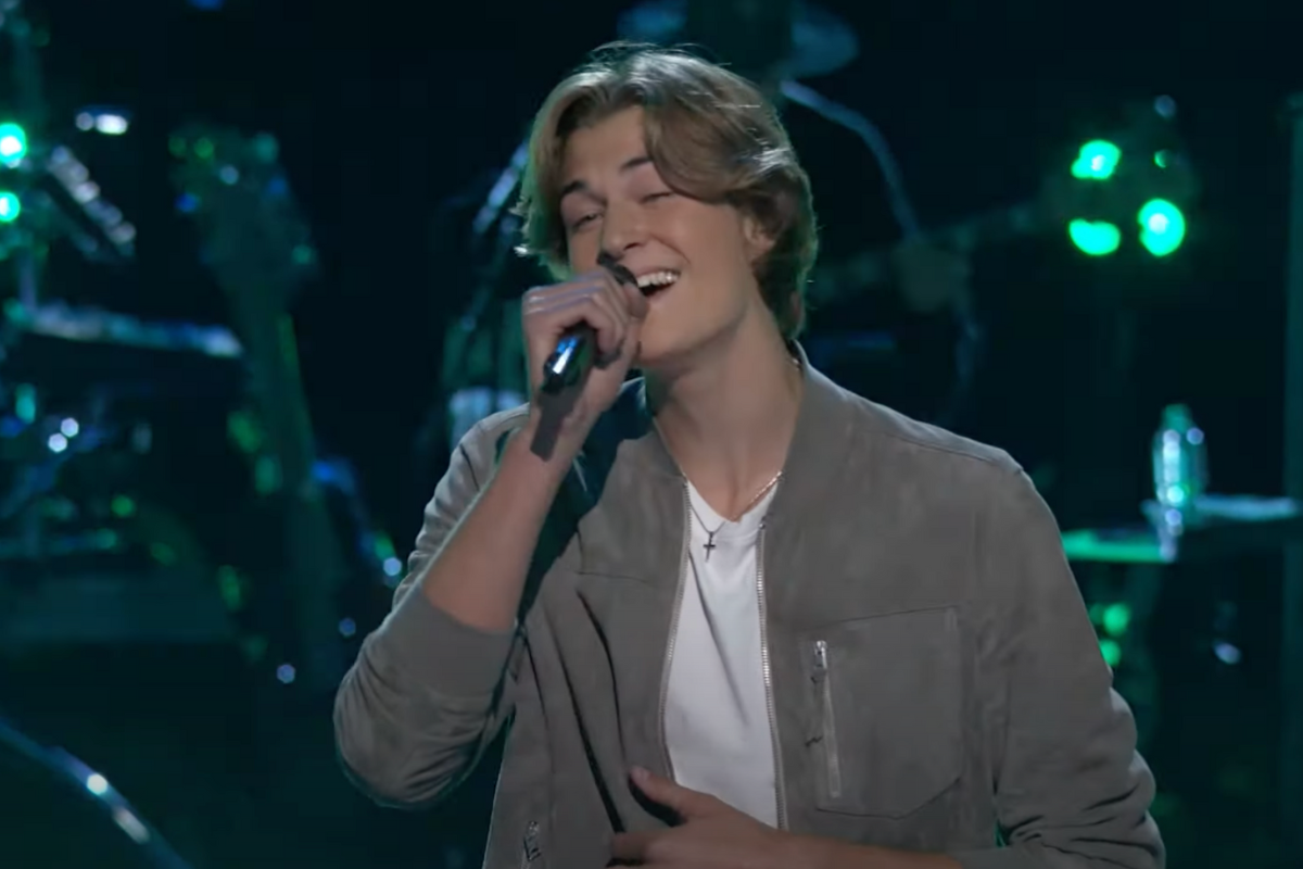 Brayden Lape on 'The Voice'