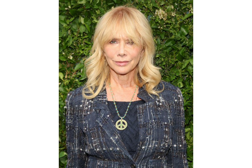 Rosanna Arquette attends the 2022 Tribeca Film Festival Chanel Arts Dinner at Balthazar on June 13, 2022 in New York City