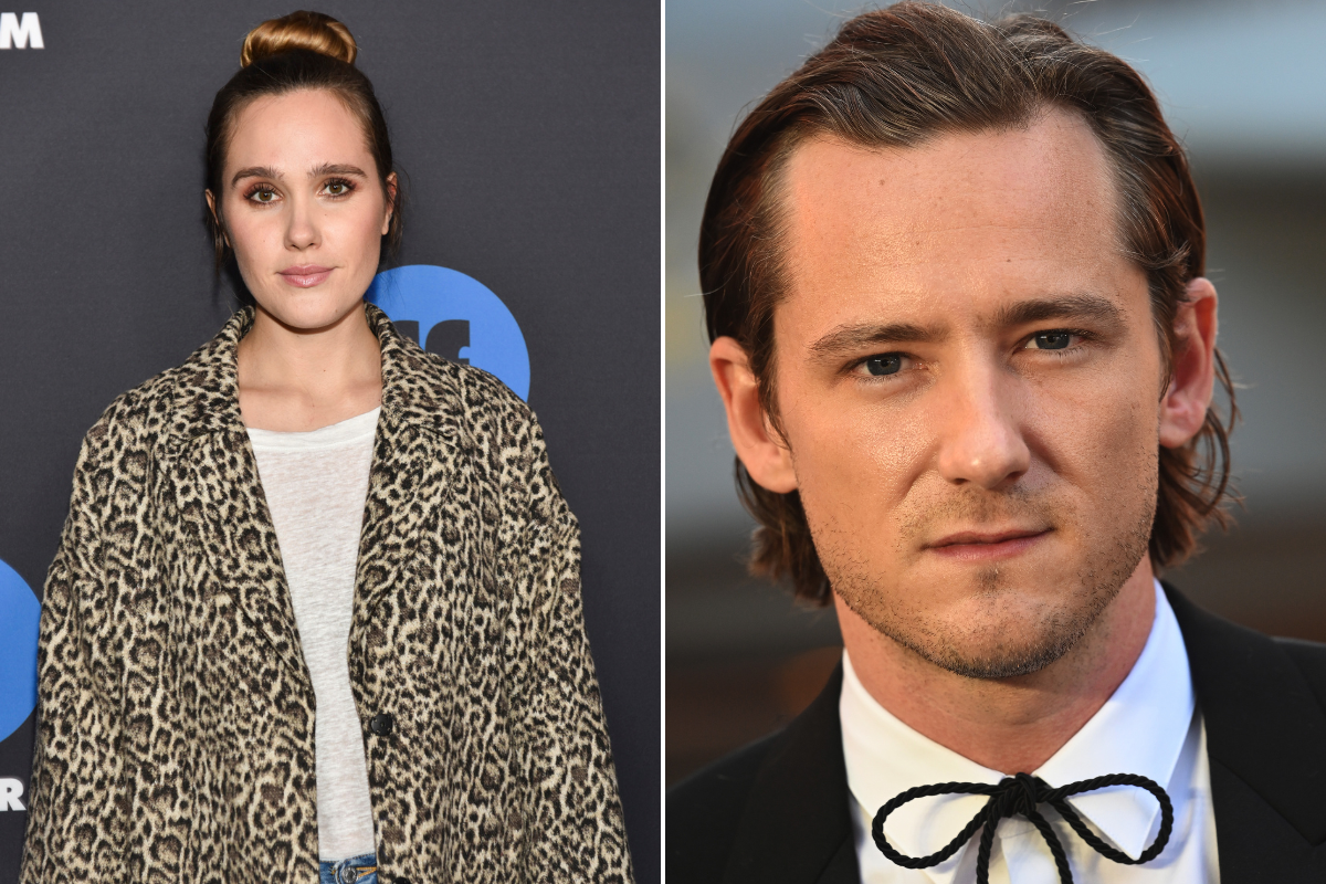 Actress Eden Brolin of "Beyond" arrives at Freeform Summit on January 18, 2018 in Hollywood, California / Lewis Pullman attends the "Top Gun: Maverick" Royal Film Performance at Leicester Square on May 19, 2022 in London, England
