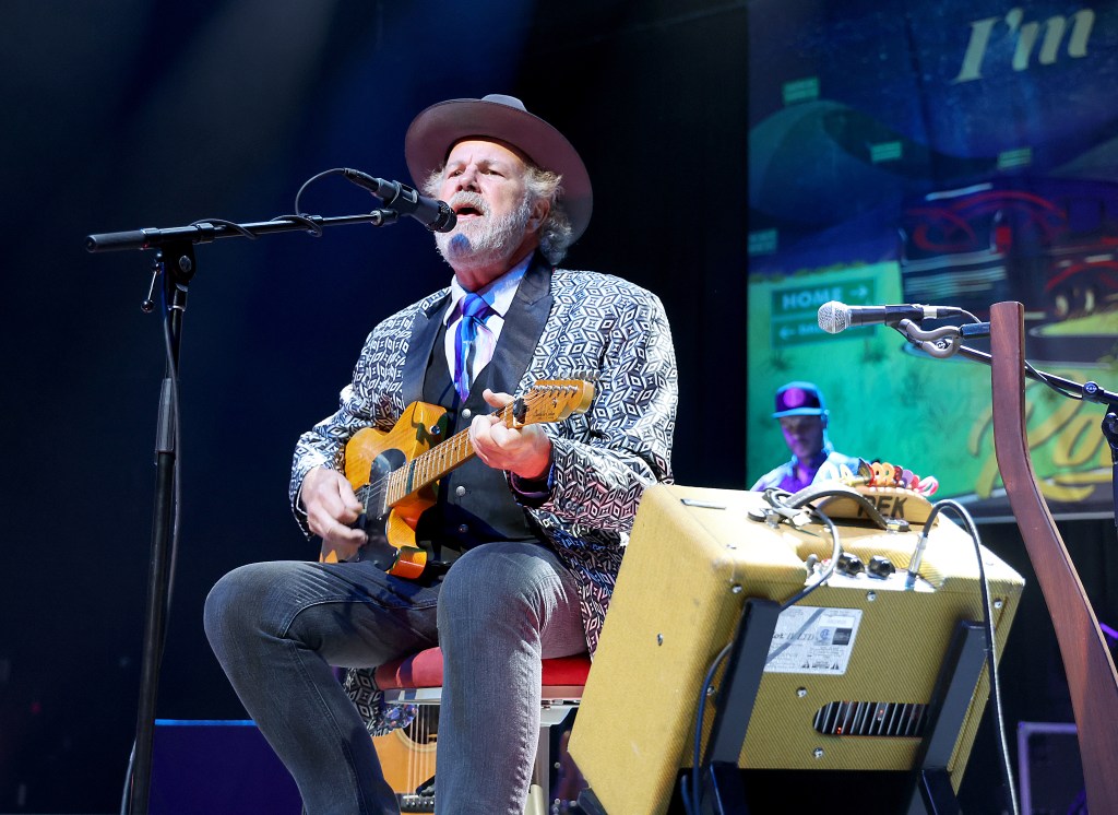 AUSTIN, TEXAS - AUGUST 29: Robert Earl Keen performs in concert during his "I'm Comin' Home" tour at ACL Live on August 29, 2022 in Austin, Texas.