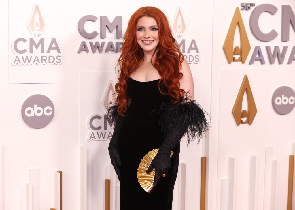 Caylee Hammack attends The 56th Annual CMA Awards at Bridgestone Arena on November 09, 2022 in Nashville, Tennessee.