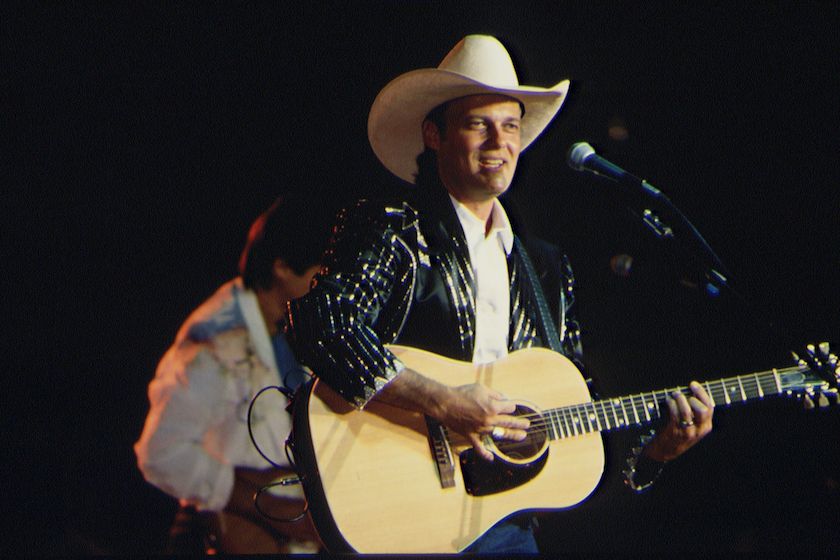 Live shot of Ricky Van Shelton