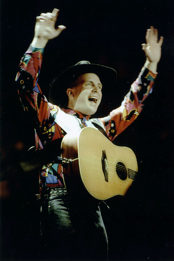 CA.Garth Brooks.0510.KM....Garth Brooks in concert at the University of Nevada, Reno. File photo shot on June 8 1992 .