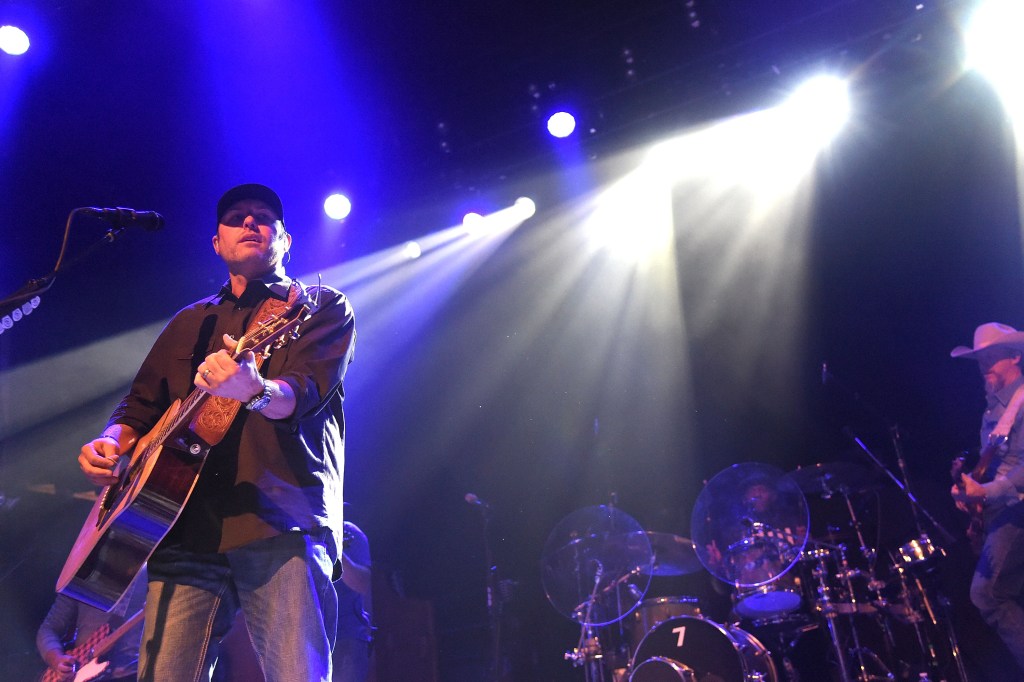 NEW YORK, NY - MARCH 04: Country artist Casey Donahew performs at the 9th Annual Salute To Texas Independence Day concert at Terminal 5 on March 4, 2017 in New York City. 