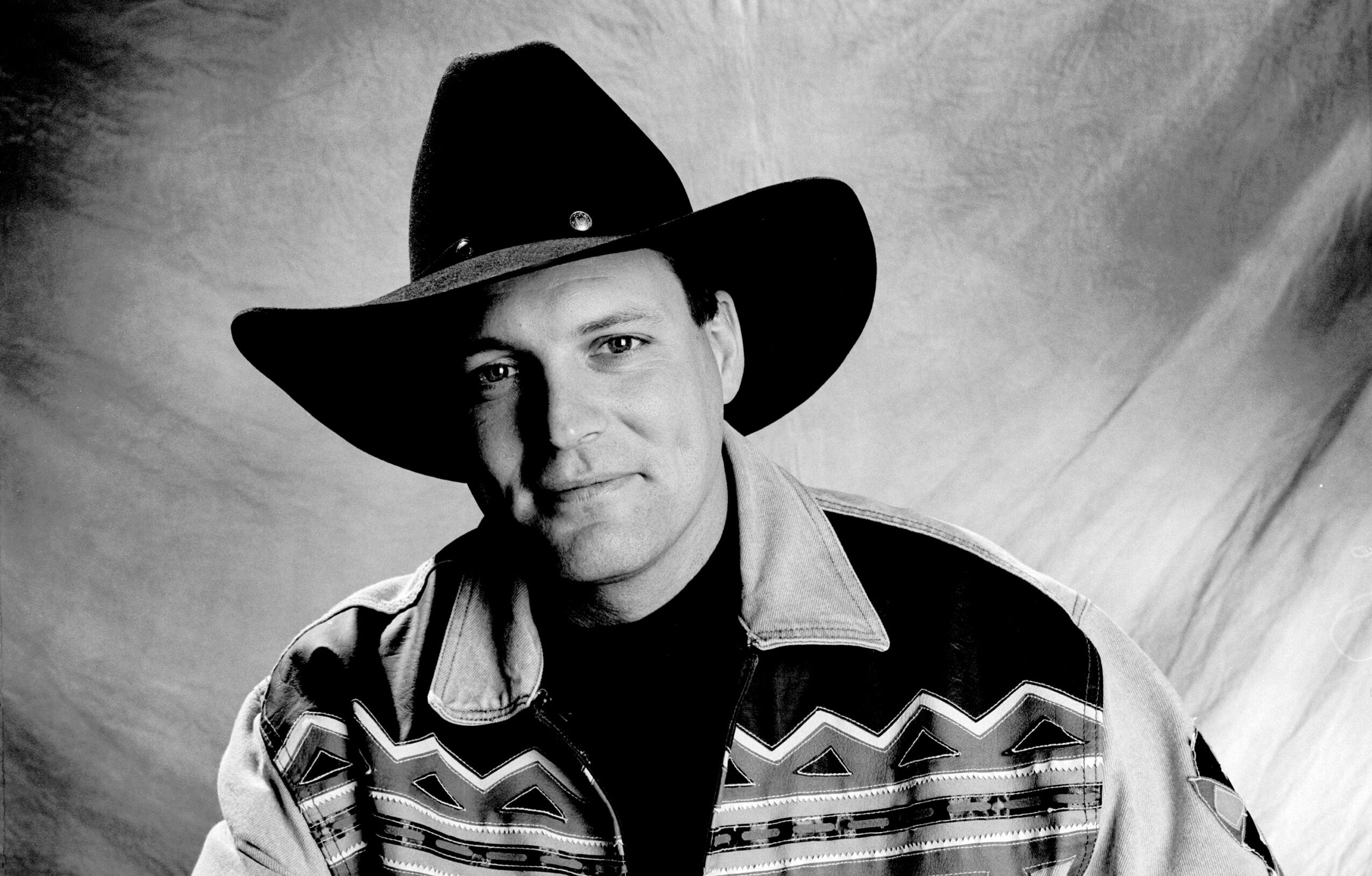 Portrait of John Michael Montgomery at the Grand Ole Opry in Nashville, Tennessee, December 1, 1993.