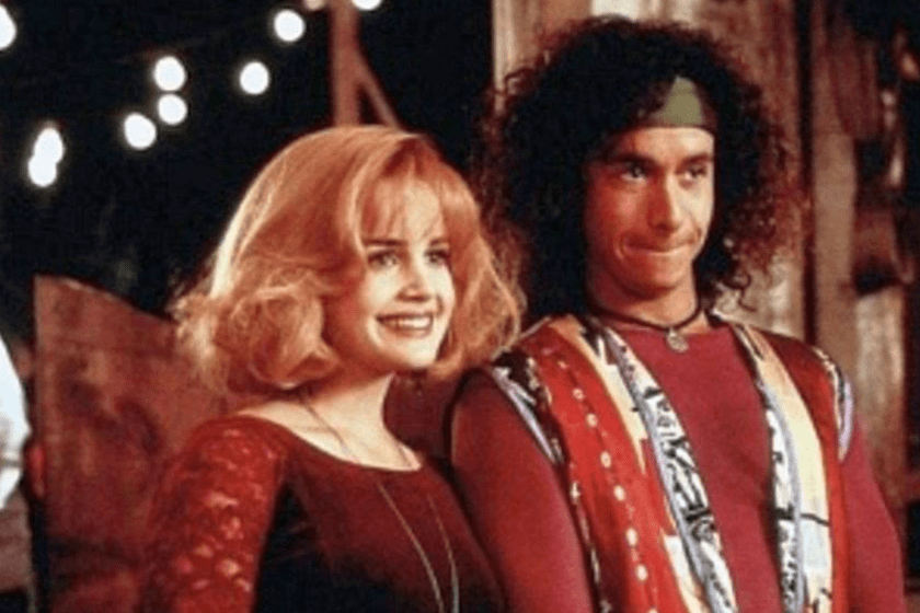 Carla Gugino and Pauly Shore in 'Son in Law'