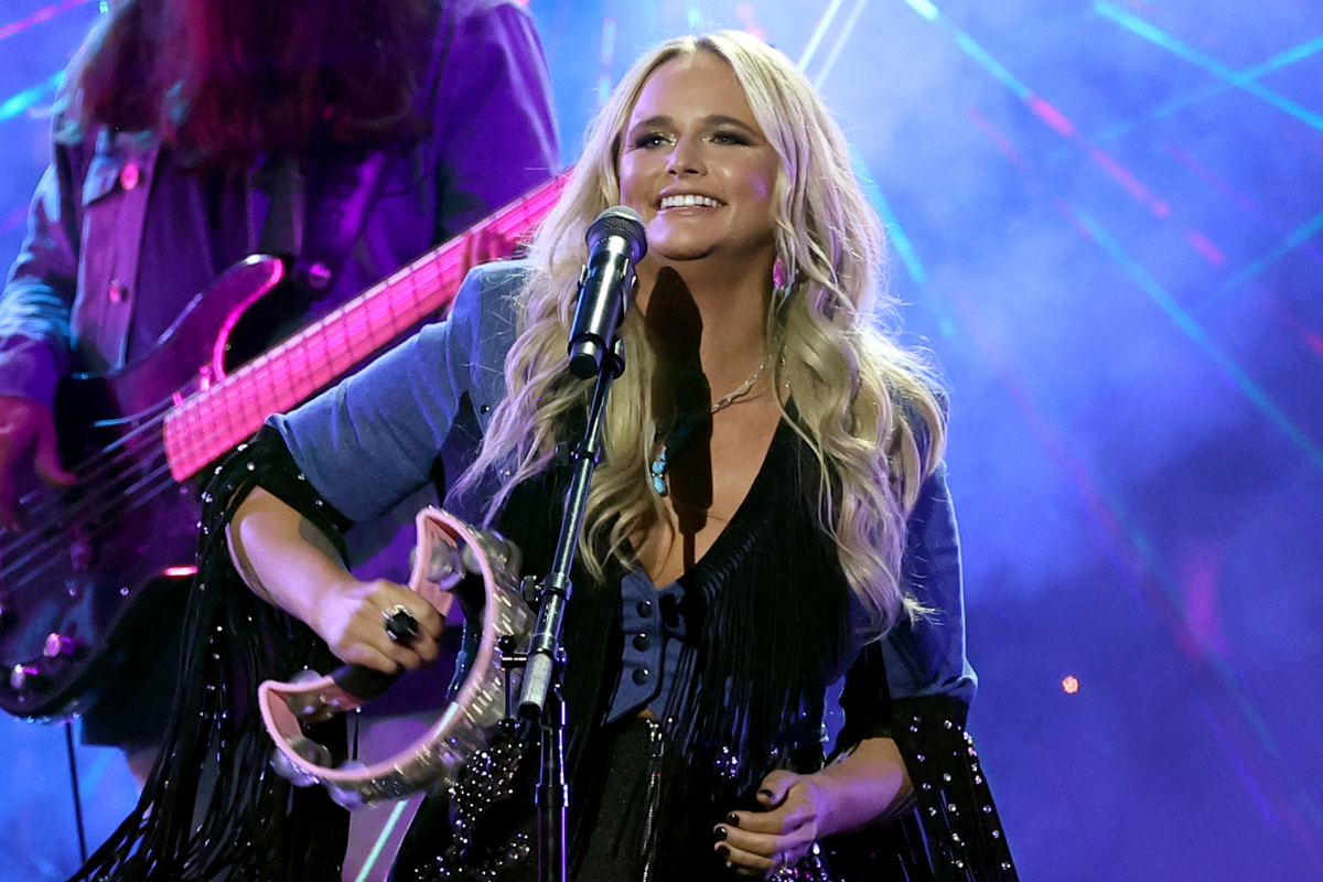 Miranda Lambert performs onstage at The 56th Annual CMA Awards at Bridgestone Arena on November 09, 2022 in Nashville, Tennessee.