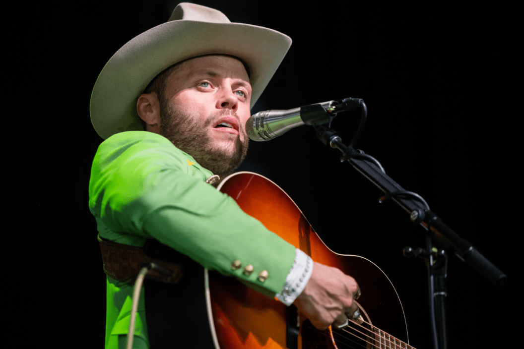 Singer Charley Crockett performs onstage during Day 1 of the 2022 Stagecoach Festival on April 29, 2022 in Indio, California.
