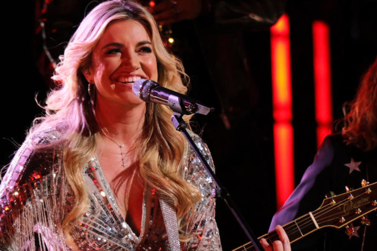 Morgan Myles performs on The Voice
