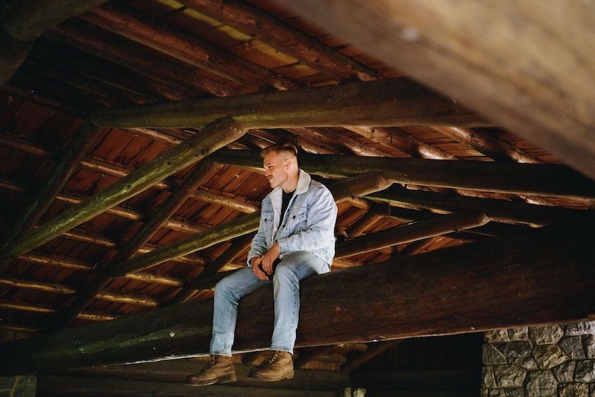 Press shot of Zach Bryan courtesy of Warner Records