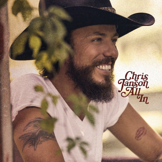 Album cover art of Chris Janson's 'All In'