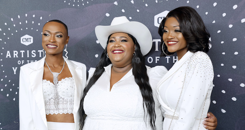 Chapel Hart attend CMT Artists of the Year Event