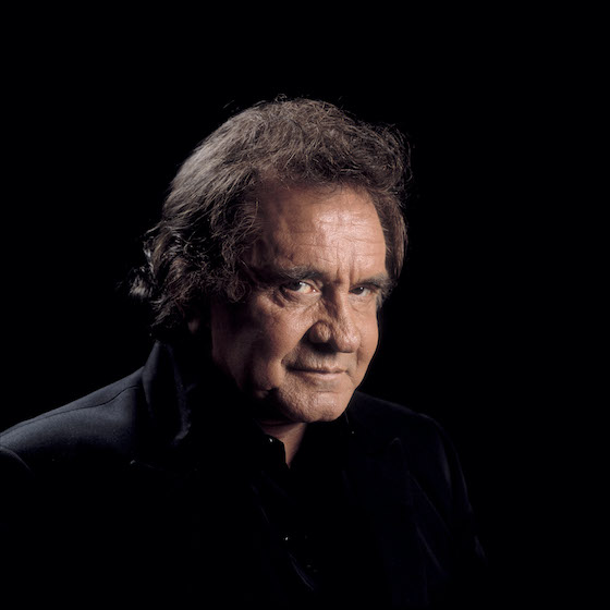 Portrait of Johnny Cash at the Star Plaza Theater, Merrilville, Indiana, May 2, 1994. (
