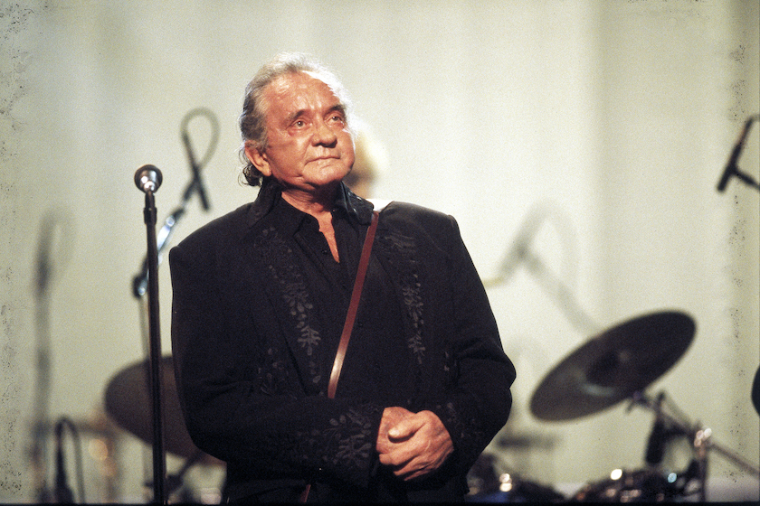 Johnny Cash at the Hammerstein Ballroom in New York City, New York