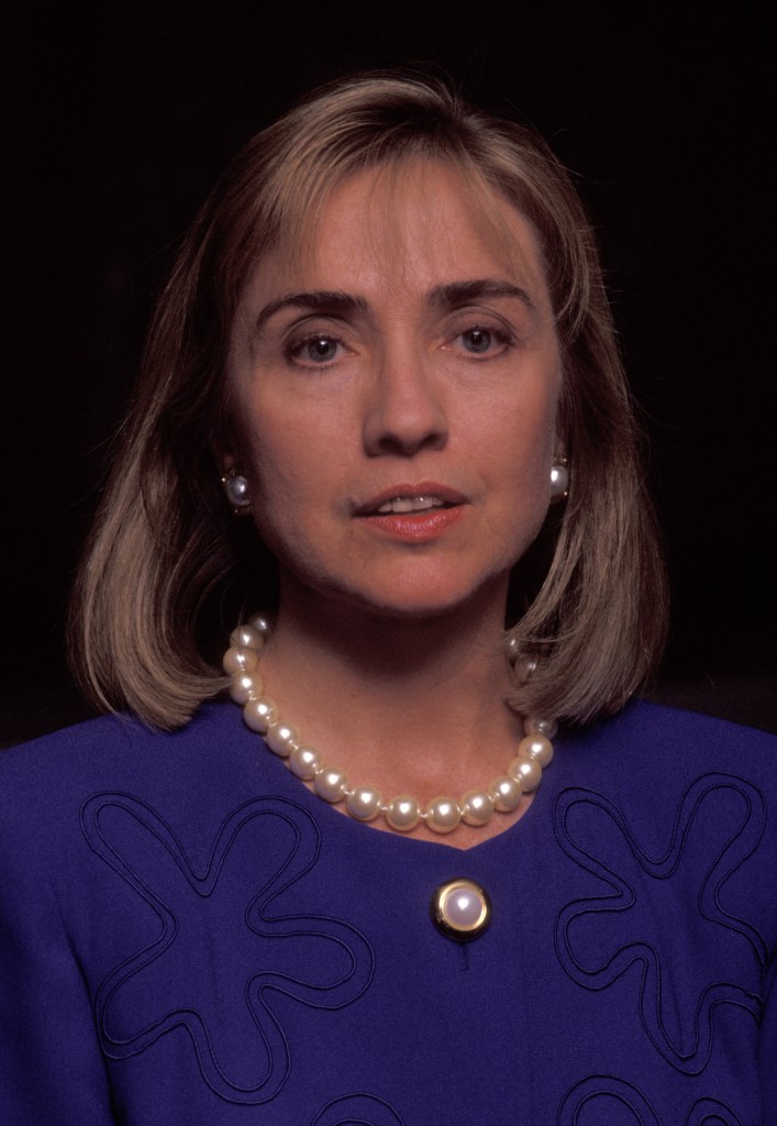 Hillary Clinton in 1992