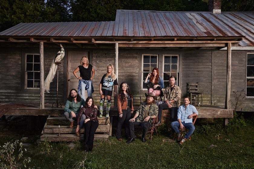 Bottom Row L to R: Aaron Raitiere, Brandy Clark, Ashley McBryde, John Osborne and Benjy Davis. Top Row L to R: Connie Harrington, Pillbox Patti (Nicolette Hayford), Caylee Hammack and TJ Osborne.
