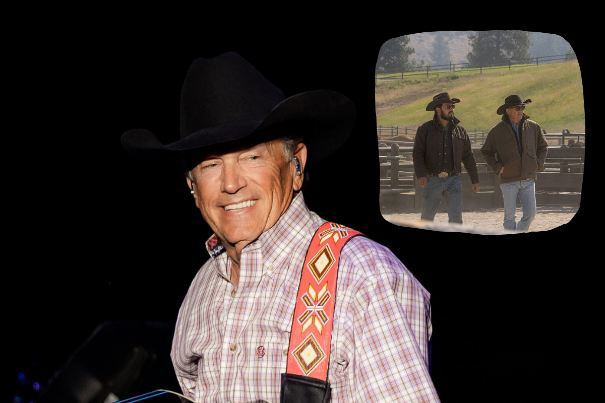 George Strait performs onstage during Austin City Limits Festival at Zilker Park on October 01, 2021 in Austin, Texas.