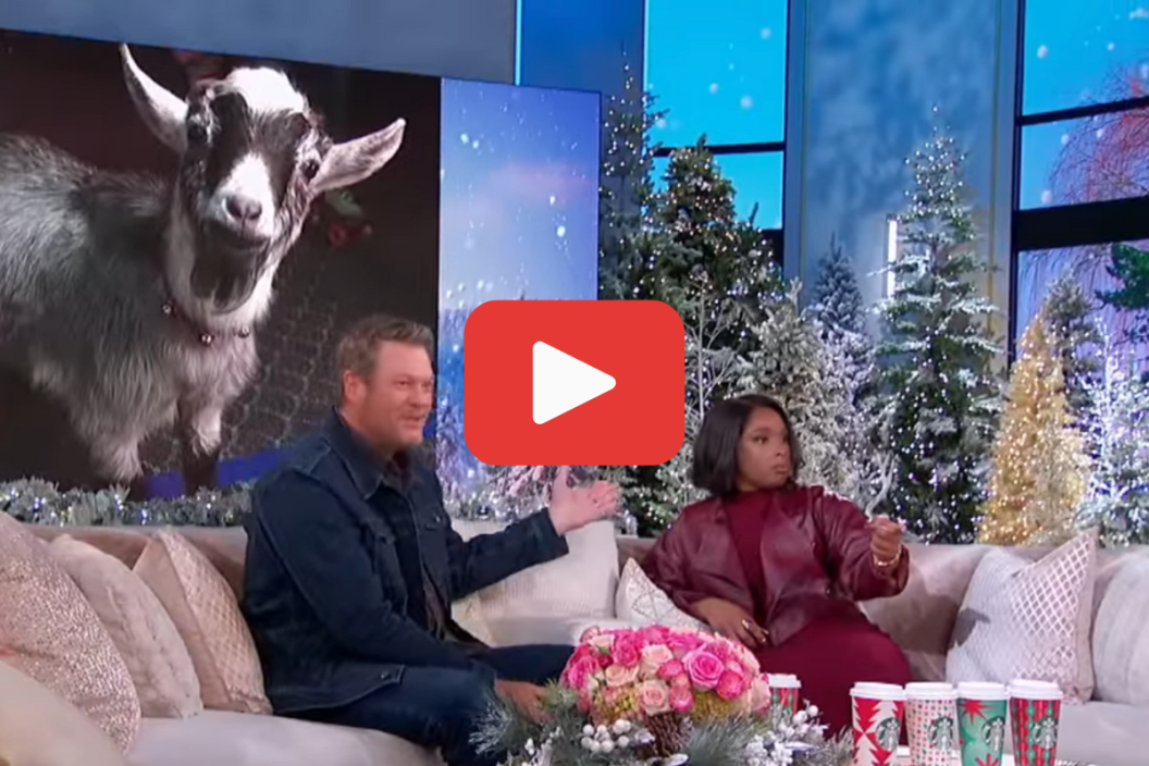 Screengrab from Blake Shelton's Dec. 2022 appearance on 'The Jennifer Hudson Show'