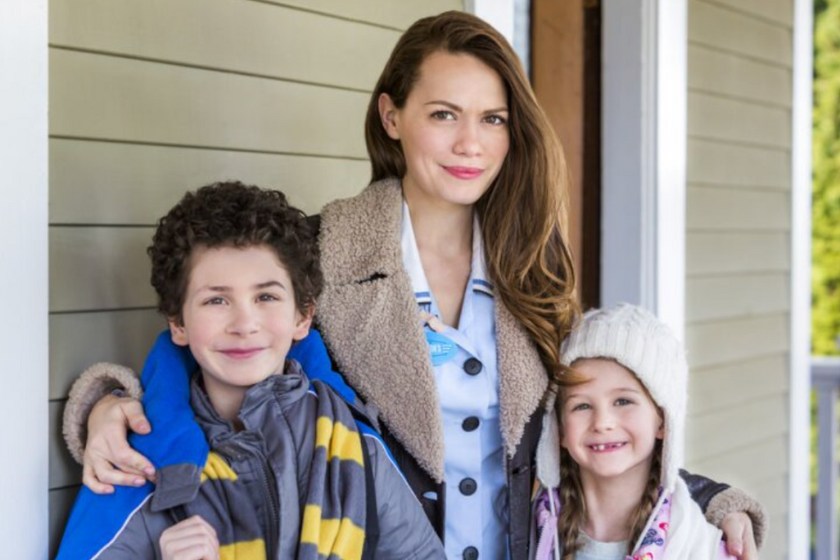 Bethany Joy Lenz in 'The Christmas Secret'