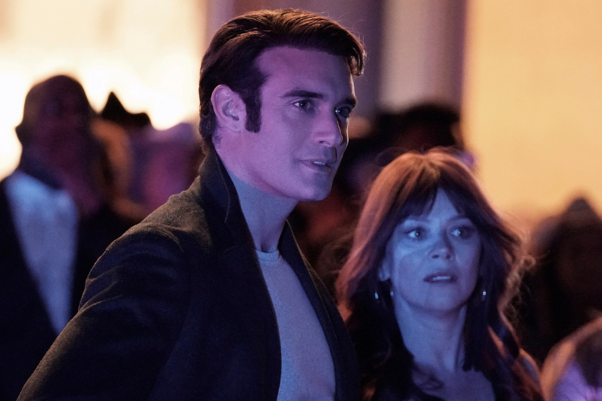 Joshua Sasse and Anna Friel in the “Last Dance” Season Finale episode of MONARCH airing Tuesday, Dec. 6