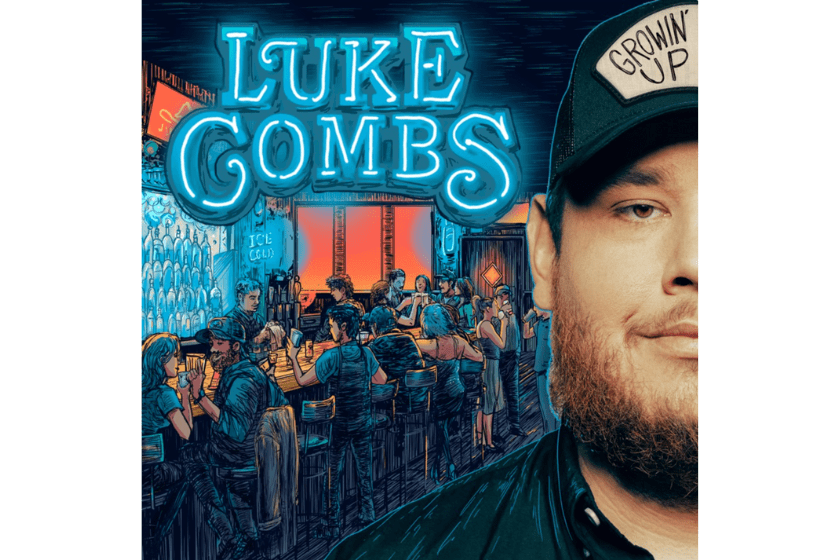 Luke Combs 'Grownin Up' album art