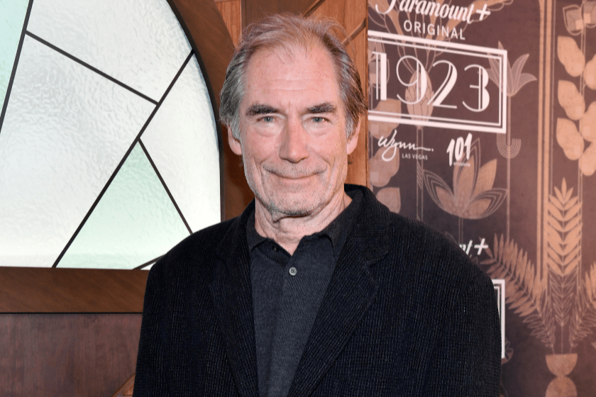 Timothy Dalton attends the "1923" Las Vegas premiere screening the Encore Theater at Wynn Las Vegas on December 03, 2022 in Las Vegas, Nevada