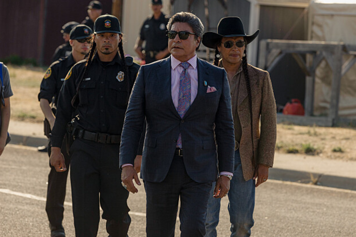 Gil Birmingham and Mo Brings Plenty on 'Yellowstone'