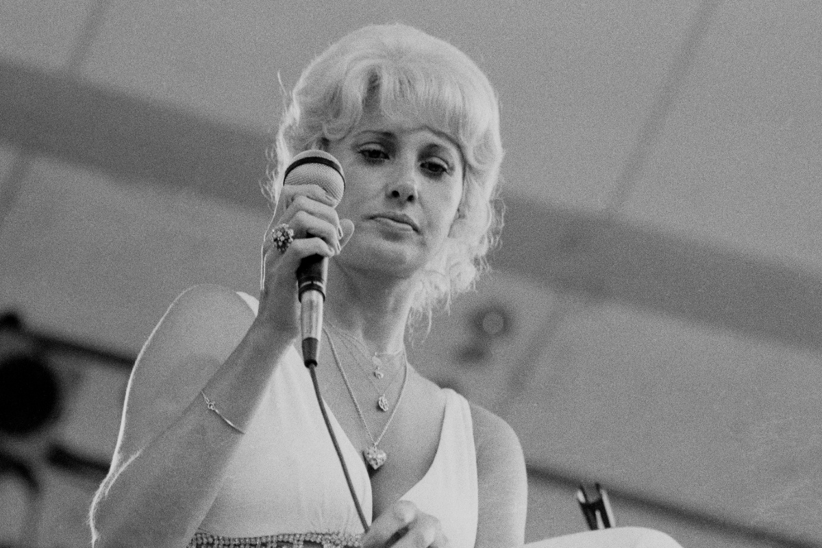 Tammy Wynette in performance; circa 1960; New York.