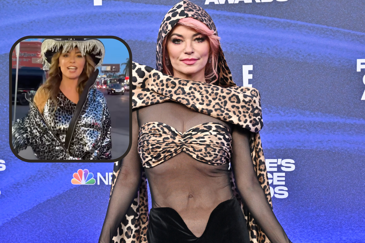 Shania Twain attends People's Choice Awards/ Shania Twain teases now song on Instagram