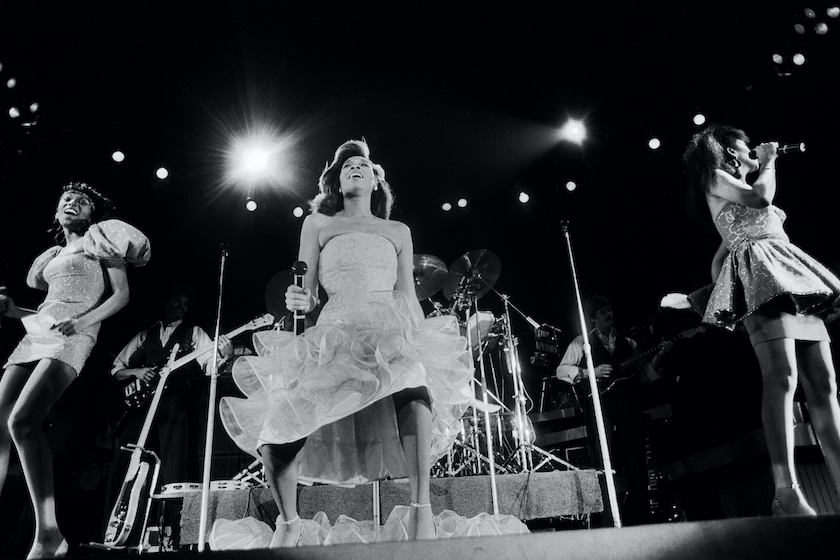 Pointer Sisters at the Rosemont Horizon in Rosemont, Illinois, October 1, 1983.