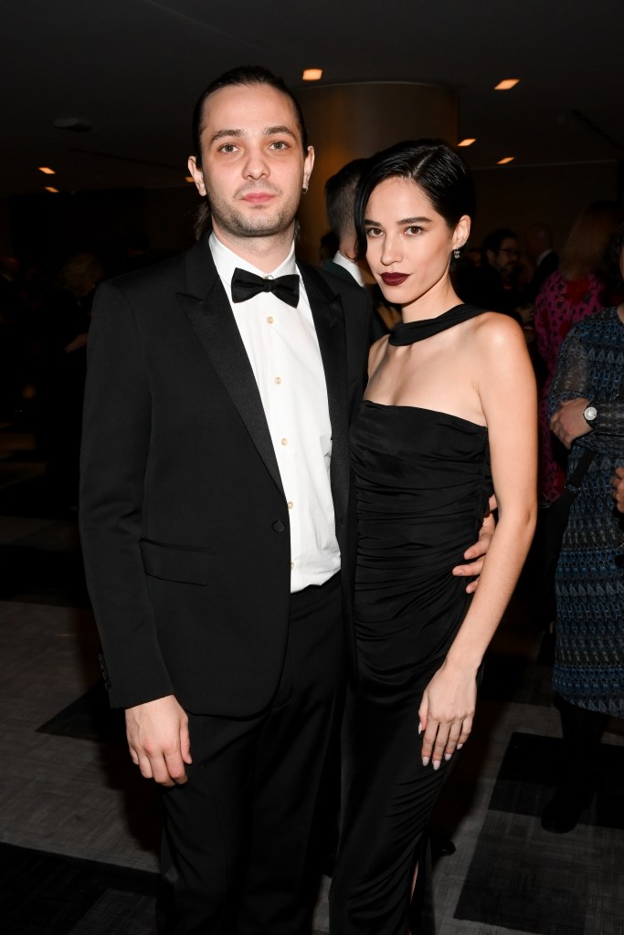 Miles Joris and Kelsey Asbille at the 28th Critics' Choice Awards held at the Fairmont Century Plaza on January 15, 2023 in Los Angeles, California. (