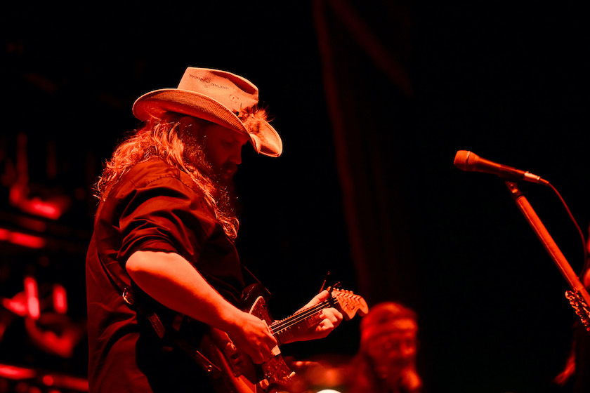ATLANTA, GEORGIA - NOVEMBER 12: Chris Stapleton performs onstage during ATLive 2022 at Mercedes-Benz Stadium on November 12, 2022 in Atlanta, Georgia. 