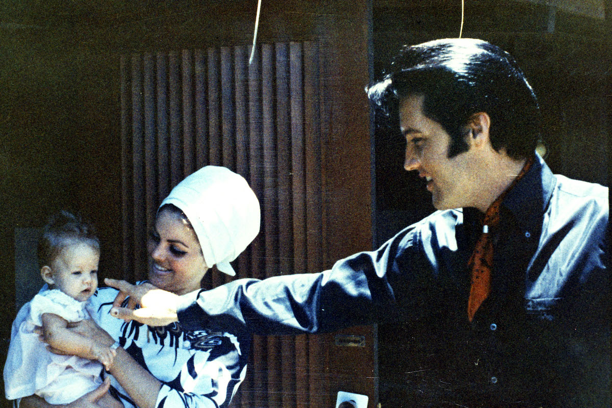Lisa Marie Presley, Priscilla Presley & Elvis Presley