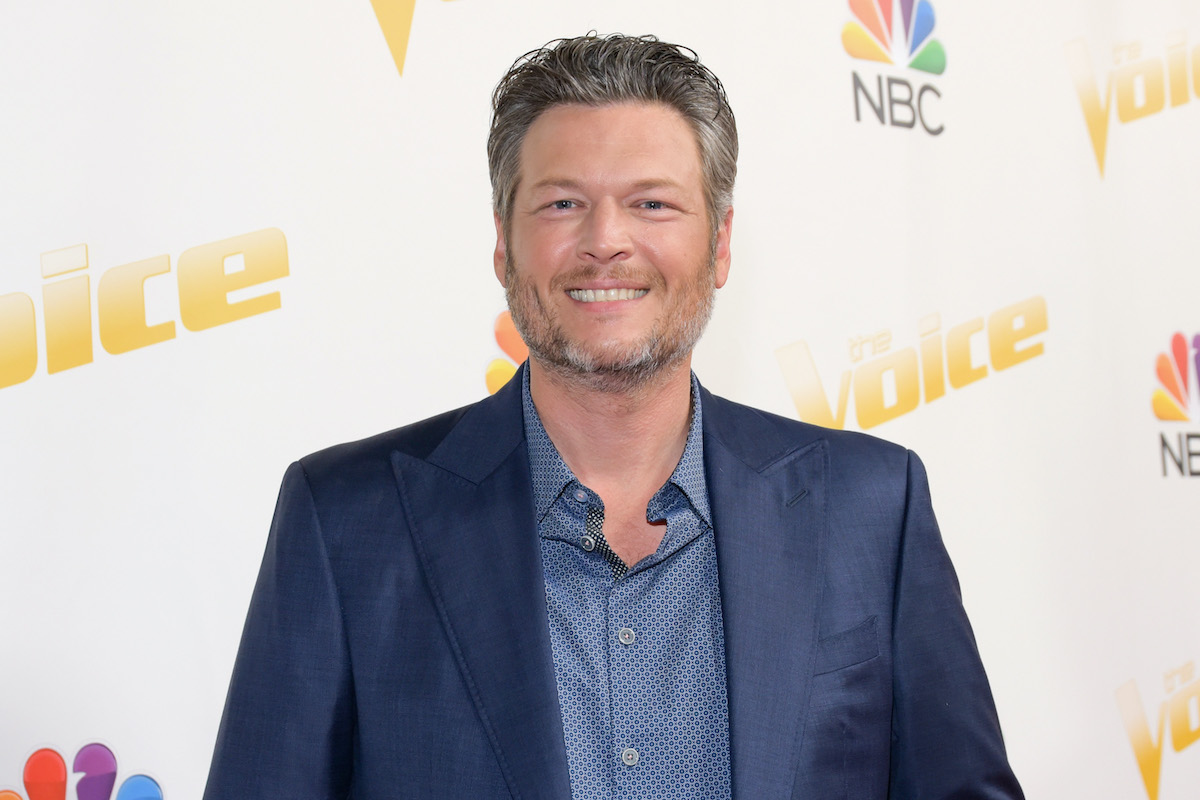 UNIVERSAL CITY, CA - APRIL 23: Blake Shelton attends NBC's 'The Voice' Season 14 taping on April 23, 2018 in Universal City, California.