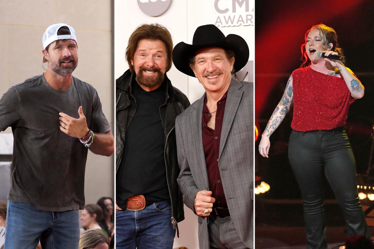 NEW YORK, NEW YORK - AUGUST 05: Walker Hayes performs on NBC's "Today" at Rockefeller Plaza on August 05, 2022 in New York City, NASHVILLE, TENNESSEE - NOVEMBER 09: Ronnie Dunn and Kix Brooks of Brooks & Dunn attend The 56th Annual CMA Awards at Bridgestone Arena on November 09, 2022 in Nashville, Tennessee and Ashley McBryde performs onstage at The Judds: "Love Is Alive" The Final Concert held at Murphy Center on November 3, 2022 in Murfreesboro, Tennessee.