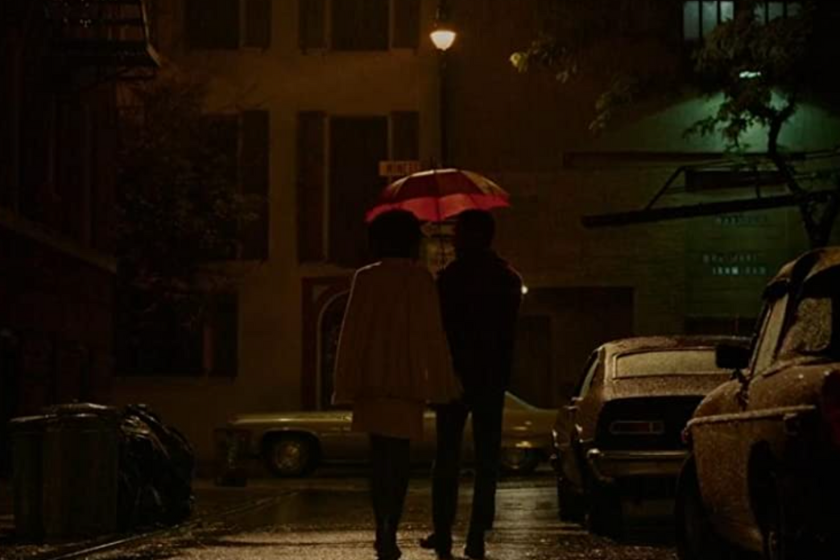 Stephan James and KiKi Layne in If Beale Street Could Talk (2018)