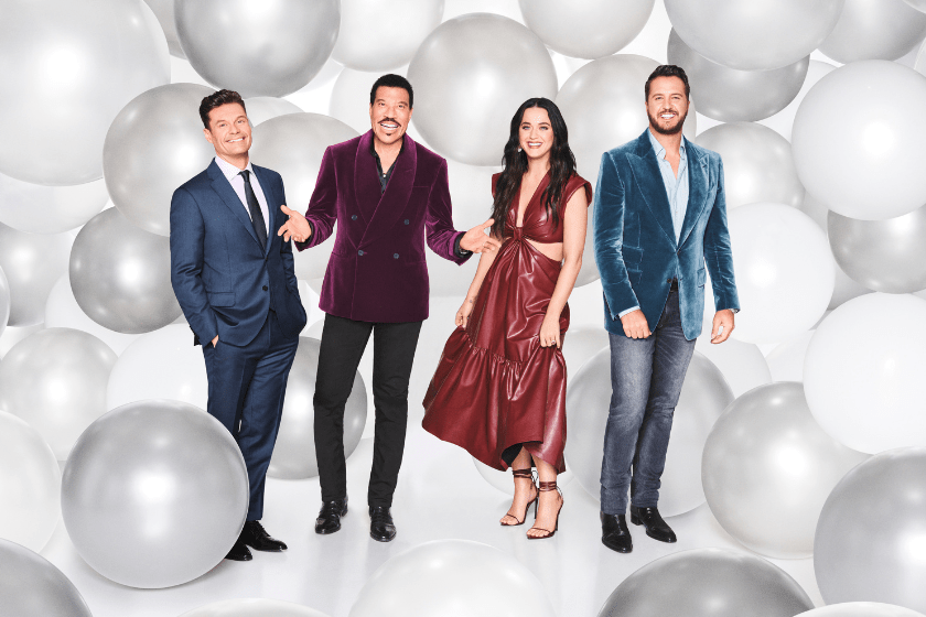 Ryan Seacrest, Lionel Richie, Katy Perry, Luke Bryan
