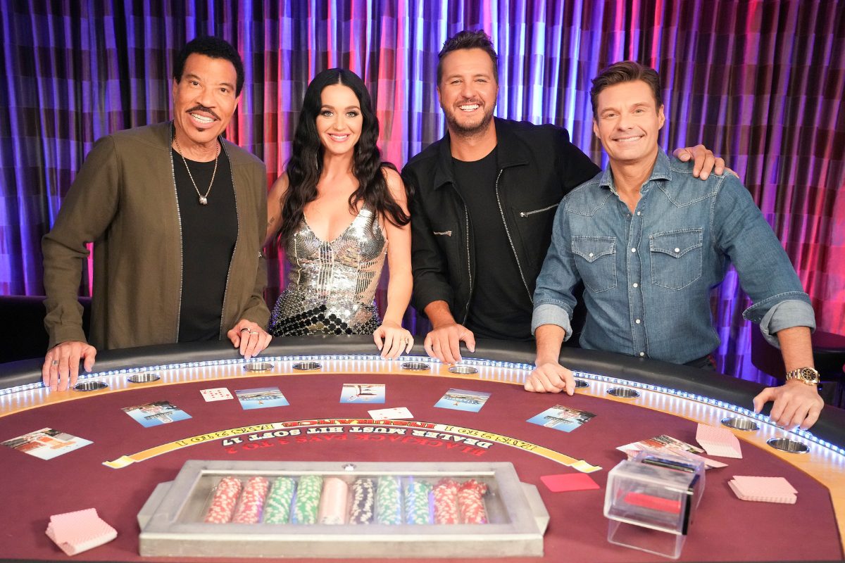 Lionel Richie, Katy Perry, Luke Bryan, Ryan Seacrest