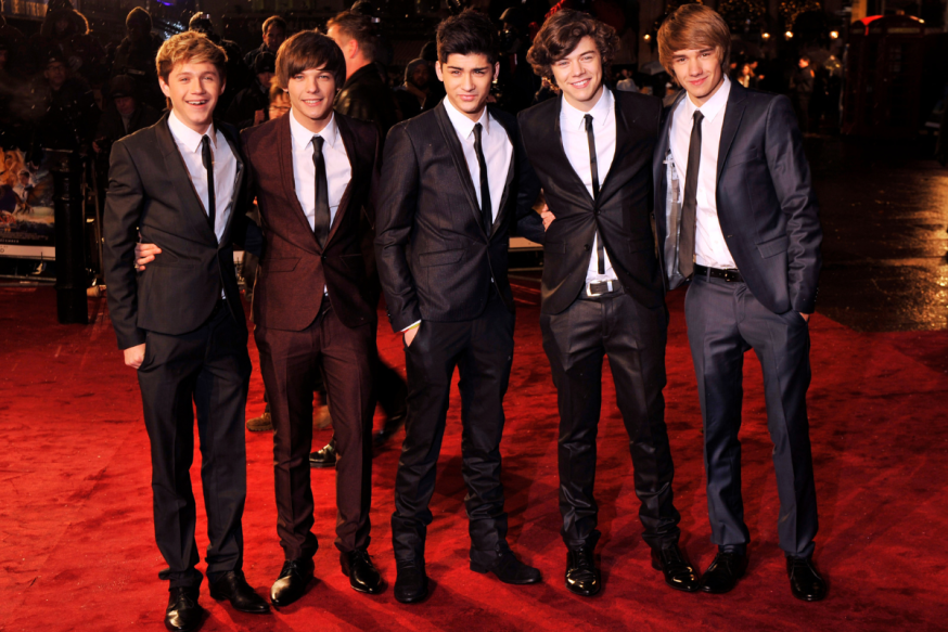 LONDON, ENGLAND - NOVEMBER 30: (L-R) Niall Horan, Louis Tomlinson,Zain Malik, Harry Styles and Liam Payne of 'One Direction' attend the Royal Film Performance and World Premiere of 'The Chronicles Of Narnia: The Voyage Of The Dawn Treader' at Odeon Leicester Square on November 30, 2010 in London, England.