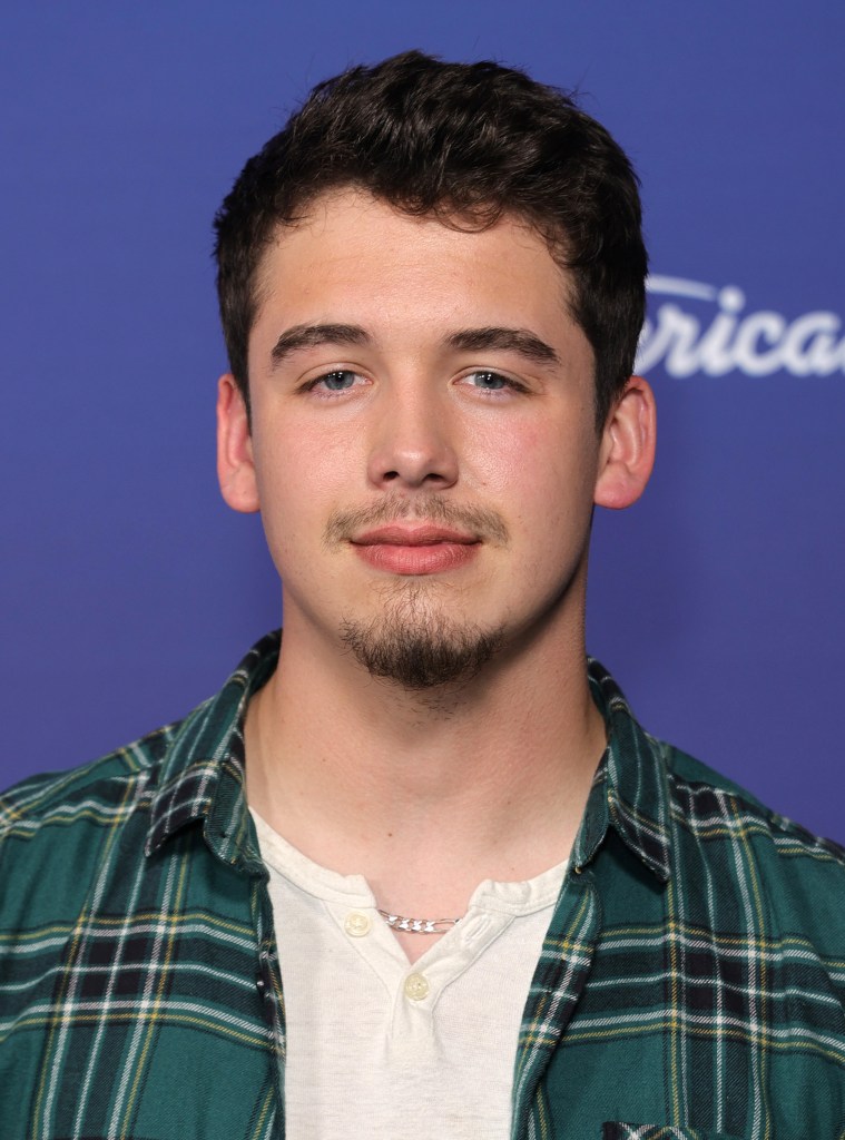 LOS ANGELES, CALIFORNIA - APRIL 18: Noah Thompson attends "American Idol" 20th Anniversary Celebration at Desert 5 Spot on April 18, 2022 in Los Angeles, California.
