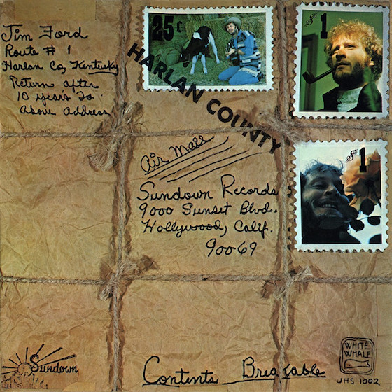 Album artwork for Jim Ford's 'Harlan County'