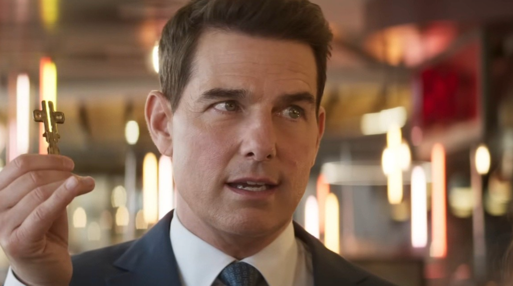 Tom Cruise in Mission Impossible Dead Reckoning