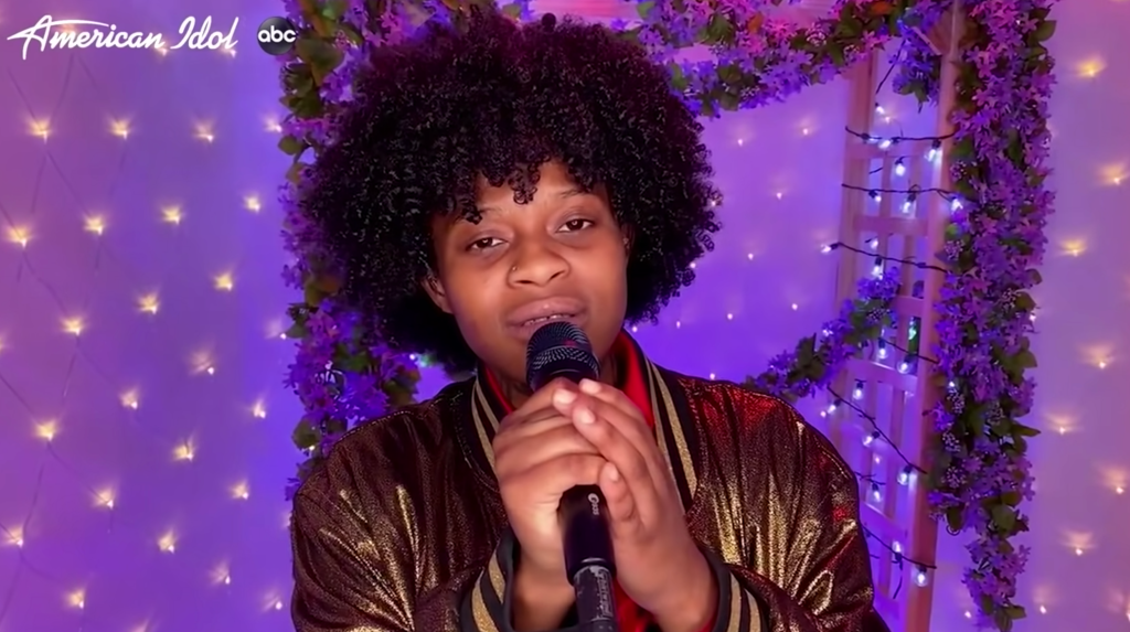 Just Sam performs on "American Idol"