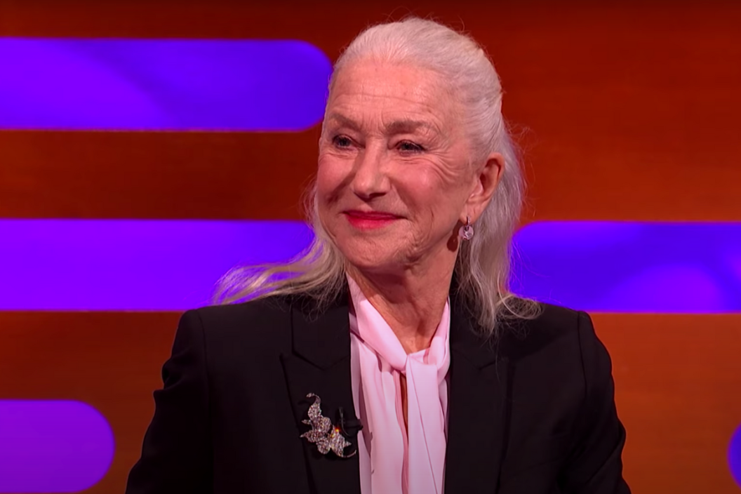Helen Mirren on 'The Graham Norton Show' (The Graham Norton Show via YouTube)