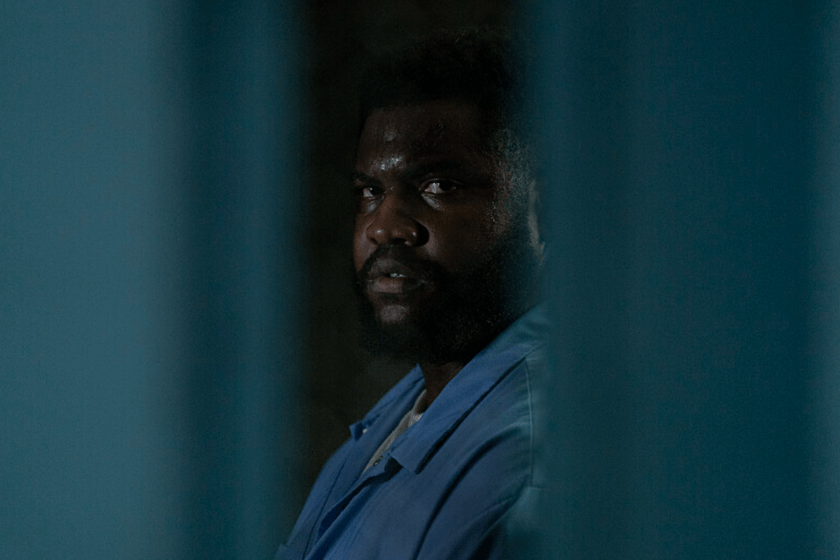 Bunny's (Tobi Bamtefa) first night in prison. (Dennis P. Mong Jr./Paramount +. © 2022 Viacom International Inc. All Rights Reserved.)