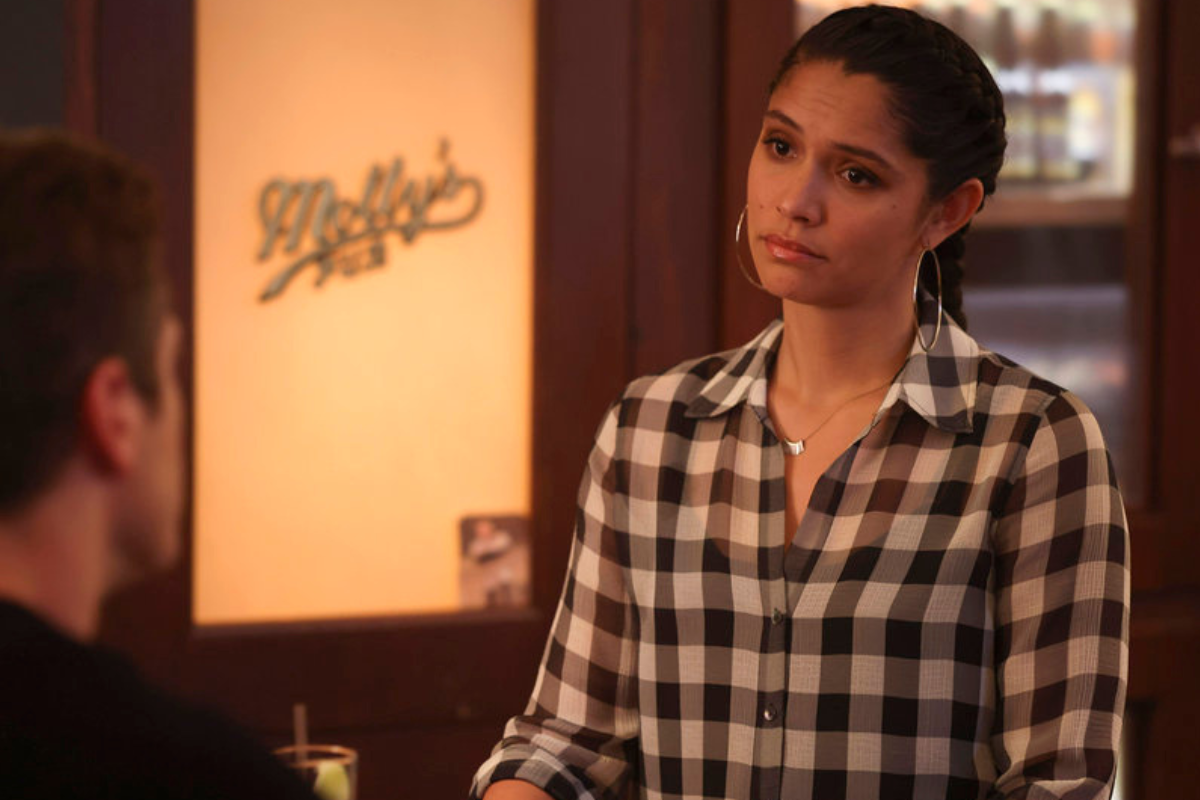 Miranda Rae Mayo as Stella Kidd on "Chicago Fire"/ Adrian S. Burrows Sr